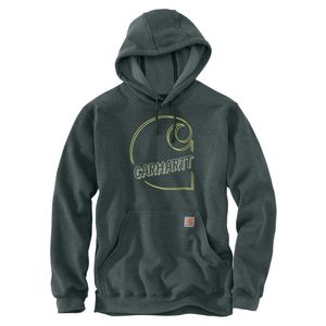 Mens Carhartt Loose Fit Midweight Hooded Sweatshirt